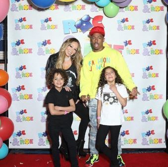 Monroe Cannon with her family.